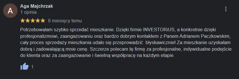 Opinia Adrian Paczkowski